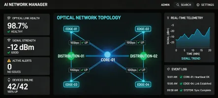 AI-driven optical networks